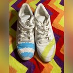 Reebok  Collina Strada "Call Mom" Yellow Blue Off White Shoes Women's Size 7 Photo 4
