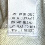 BiBi LOVE Heart Patchwork Slit French Terry Sweatshirt Grey Size Small (S/M) Blue Photo 8