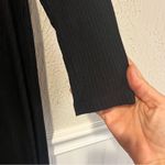 Lush Clothing Lush Leah BLACK Ribbed Cut Out Back Shift Dress size small Photo 4