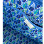 Vera Bradley Quilted Fabric Blue Large Tote Photo 6