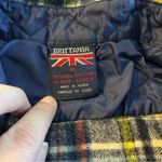 Brittania vintage wool yellow blue plaid flannel size M outdoors granola Size M Photo 3