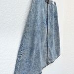 Forever 21 Front zipper acid wash denim skirt Photo 3