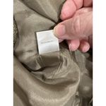 Christopher & Banks  Womens Blazer Jacket Green Floral Long Sleeve Pockets L Photo 9