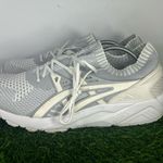 ASICS GEL-Kayano Trainer Knit H705N White Gray Men’s Size 12 Running Shoes Photo 0