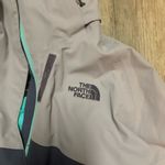 The North Face Grey Colorblock Outer Shell Coat Photo 1