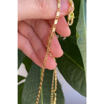 Boutique NEW Unisex 18k Yellow Gold Filled Flat Mariner‎ Chain Necklace, 20” Photo 11