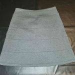 Athleta Womens Gray Strata A Line Zip Pocket Skirt XS Photo 1