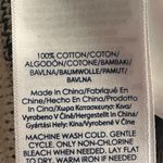 CHAPS Jacquard Shawl B&W Cotton Cardigan Shacket Sz 2X Photo 4