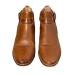 Madewell The Hollis Leather Ankle Boots Size 7 M Brown Equestrian English Saddle Photo 6