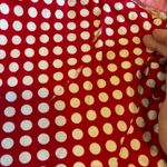 PINK - Victoria's Secret PINK Victoria’s Secret Y2K Red Polk A Dot Wide Leg Pajama Pants Baggy Booty Logo Photo 5