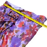 J.Crew NEW  Purple Pink Floral Ruffle Hi Low Midi Skirt Sheer Coastal Garden 18 Photo 9