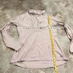 New Balance NWOT  Long Sleeve Athletic Pullover Light Pink 1/4 Zip Top Medium Photo 3