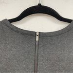 Ann Taylor Grey Short Sleeve Knee Length Sheath Dress Womens S Academia Preppy Photo 5