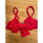 Adore Me NWT  Gynger Unlined red balcony bow bra size 3x Photo 3