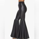 SJ Style Mega Flare Faux Leather Pants Size 3X Photo 1