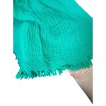 ee:some ee some green gauze tiered mini dress boho casual Photo 3