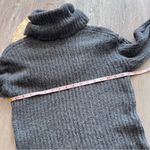 Faherty ‎ gray flurry London fog turtleneck sweater cashmere wool blend Photo 3