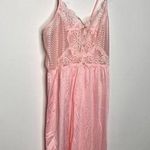 Vintage Undercover Wear lingerie long nightgown pink size medium made in the USA Photo 0