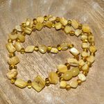 NWOT Genuine Yellow Amber Necklace Photo 4
