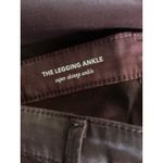 AG Adriano Goldschmied Jeans Womens Red Coated The Legging Super Skinny Ankle 27 Photo 4