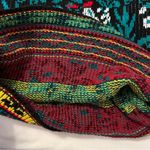 FLAWED Vintage Floral Sweater Women’s Med/Large (approx) Glamour Knit mock neck Size undefined Photo 6