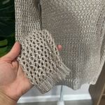 Velvet Tees Velvet • metallic open knit sweater Photo 3