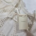 Tularosa  Kassie Mini Dress in White Lace XL Photo 9
