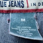 Old Navy  Vintage Y2K Denim Overall Shorts Bibs Womens Medium Blue Jean Country Photo 4