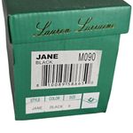 Lauren Lorraine  Jane Slip On Sandal in Black Size 9 NIB Rhinestone Glitter Photo 3