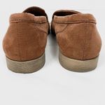 American Eagle Tan Faux Suede Loafers Shoes Photo 4