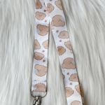 Cute little bear and strawberry lanyard with Id/ card holder Tan Photo 3