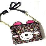 Betsey Johnson confetti bear crossbody bag Photo 0