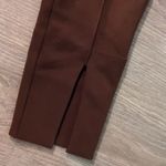 Meshki  Chocolate Kandice Split Hem Pants Size Small Photo 1