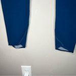 Oiselle  Flyout Cold-weather Run Blue High-Waisted Leggings Photo 7