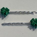 Handmade New St Patrick’s Day hair pin Clip Photo 3