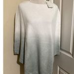 Barefoot Dreams Poncho Womens One Size CozyChic Ultra Lite Ombre Waterfall Photo 0