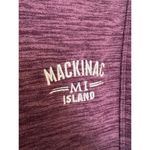Mackinac Island Michigan full zip fleece jacket women’s Small‎ Purple Photo 3