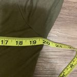 Cold Shoulder Open Back Long Sleeve Large Top Green Photo 6