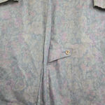 London Fog 1980s  Floral Water Resistant Wool Lined Transitional Trench Coat 12P Photo 13