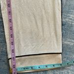 Chaser Cream Metallic Gold Black Trim Casual Lounge Pants Medium Photo 3