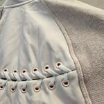 Lululemon {4} Var-City Bomber Jacket White Heathered Naked Butter Pink Photo 9