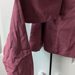 Lulus plum open front jacket cardigan Photo 2