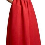 Sachin + Babi Katrina Gown Cherry Red size 6 Bow Embellished Back Formal Event Photo 0