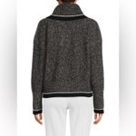 Karl Lagerfeld  Charcoal Cowl Neck Sweater Photo 2