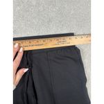 Quince  Pants Womens Medium Black SuperSoft Fleece Cropped Wide Leg Sweatpants S Photo 6