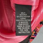 I Madeline Sequin Mini Skirt Colorful Geometric Festival Elastic Waistband Large Pink Photo 2