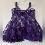 Vintage Purple Lace Baby Doll Lingerie Photo 1