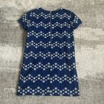 Jun & Ivy  dress Womens medium navy White Floral eyelet summer lined Photo 4
