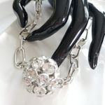 ZARA New! 's Night Out Glamorous Chain Link Choker Necklace Photo 0