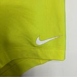 Nike  Pro Combat Dri-fit compression shorts yellow pink white‎ womens size medium Photo 3
